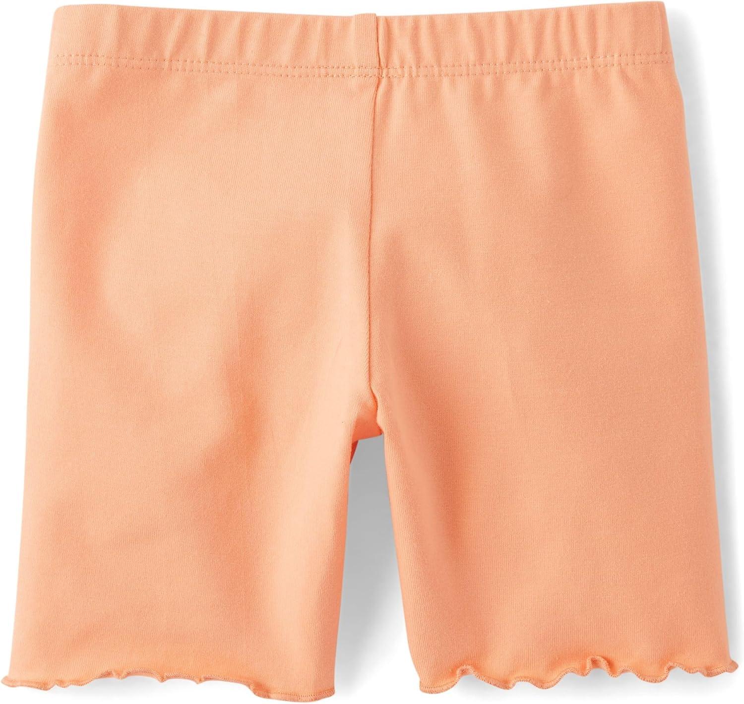 imageThe Childrens Place Baby Girls Mix and Match Bike ShortsAsbury Sand 3pack