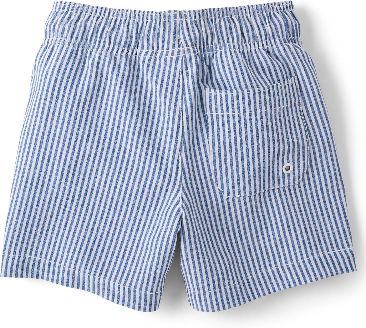 imageThe Childrens Place Boys Swim TrunksHuron Blue