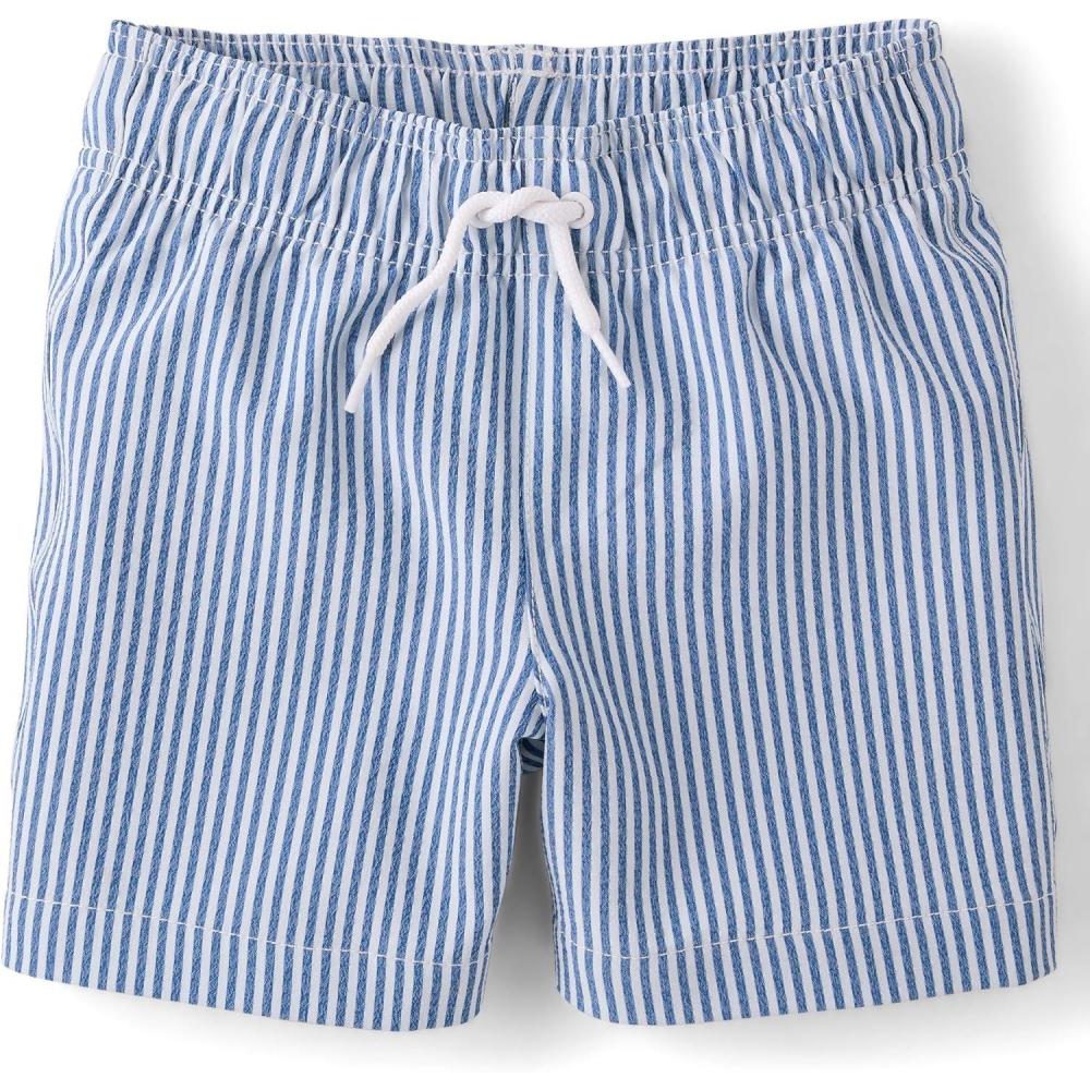 imageThe Childrens Place Boys Swim TrunksHuron Blue