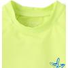 The Children’s Place Baby Boys’ and Toddler Short Sleeve Rashguard and Bottoms(Lime Starfish)