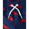 The Children’s Place Baby Boys’ and Toddler Short Sleeve Rashguard and Bottoms(Lobsters)