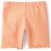 The Children’s Place Baby Girls’ Mix and Match Bike Shorts(Asbury Sand 3-pack)