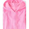 The Children’s Place Baby Girls’ and Toddler Hooded Swim Coverup(Happy Pink Long Sleeve)