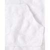 The Children’s Place Baby Girls’ and Toddler Hooded Swim Coverup(White Terry)