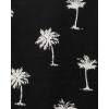 The Children’s Place Baby Girls’ and Toddler Strappy Summer Tank Tops(Black Tropical 3-pack)