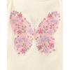 The Children’s Place Baby Girls’ and Toddler Strappy Summer Tank Tops(Butterflies 3-pack)