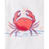 The Children’s Place Baby Girls’ and Toddler Strappy Summer Tank Tops(Crabs 3-pack)