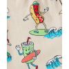 The Children’s Place Boys’ 100% Cotton Sleeve Top and Shorts 2 Piece Pajama Set(Summer Vibes)