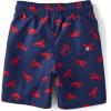 The Children’s Place Boys’ Short Sleeve Rashguard and Swim Trunk, 2-piece Set(Lobsters)