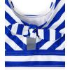 The Children’s Place Girls’ 2-piece Bikini Swimsuit(Renew Blue Stripe)