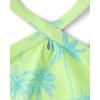 The Children’s Place Girls’ 2-piece Bikini Swimsuit(Tart Lime)