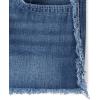 The Children’s Place Girls Denim Shortie Shorts(Ruby Frayed Seam)