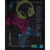 The Children’s Place boys Short Sleeve Top and Shorts,2 Piece Pajama Set(Neon Gamer)