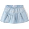 The Children’s Place Baby Girls’ And Toddler Denim Skort(Sutton Wash Chambray)