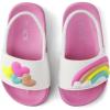The Children’s Place Baby Girls’ And Toddler Everyday Slide Sandals With Backstrap(Rainbow Wave)