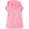 The Children’s Place Baby Girls’ and Toddler Hooded Swim Coverup(Princess Pink Terry)