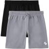 The Children’s Place Boys’ Performance Basketball Shorts 2 Pack(Multi Clr)