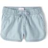 The Children’s Place Girls’ Denim Pull on Shorts(Tessa Wash)