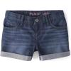 The Children’s Place Girls Denim Shortie Shorts(Holly Wash)