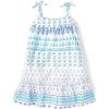 The Children’s Place,Baby-Girls,and Toddler Sleeveless Dress,Red Butterfly,9 Months,12 Months(Pastel Blue Tassels)