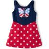 The Children’s Place,Baby-Girls,and Toddler Sleeveless Dress,Red Butterfly,9 Months,12 Months(Red Butterfly)