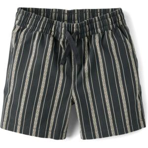 The Children’s Place Boys’ Pull on Jogger Shorts(Motor Oil)