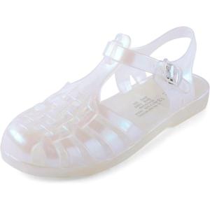 The Children’s Place Girls’ Girls Jelly Fisherman Sandals(Holographic)