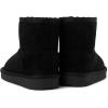 The Children’s Place Baby Girls’ Baby Girls and Toddler Classic Ankle Boots, Faux Fur Lined(Black)
