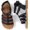 The Children’s Place Baby Girls’ Baby Girls and Toddler Gladiator Sandals(Black)