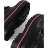 The Children’s Place Baby Girls’ Faux Fur Trim Snow Boots(Black Toggle)