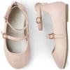 The Children’s Place Baby Girls’ and Toddler Closed Toe Ballet Flats(Blush Pink)