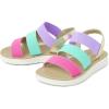 The Children’s Place Baby Girls and Toddler Open Toe Flat Sandals, Multicolor Triple Band(Multicolor Triple Band)