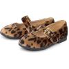The Children’s Place Girls Baby Girls and Toddler Closed Toe Ballet Flats(Leopard)