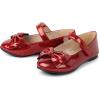 The Children’s Place Girls Baby Girls and Toddler Closed Toe Ballet Flats(Red)