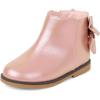 The Children’s Place Baby Girls’ And Toddler Ankle Boots(Pink Bow)