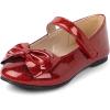 The Children’s Place Baby Girls’ and Toddler Closed Toe Ballet Flats(Red)