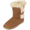 The Children’s Place Girls’ Warm Lightweight Winter Boot(Chestnut)