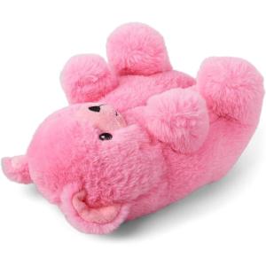 The Children’s Place Kids’ And Toddler Boys’ and Girls’ Everyday Slippers(Pink Bear)